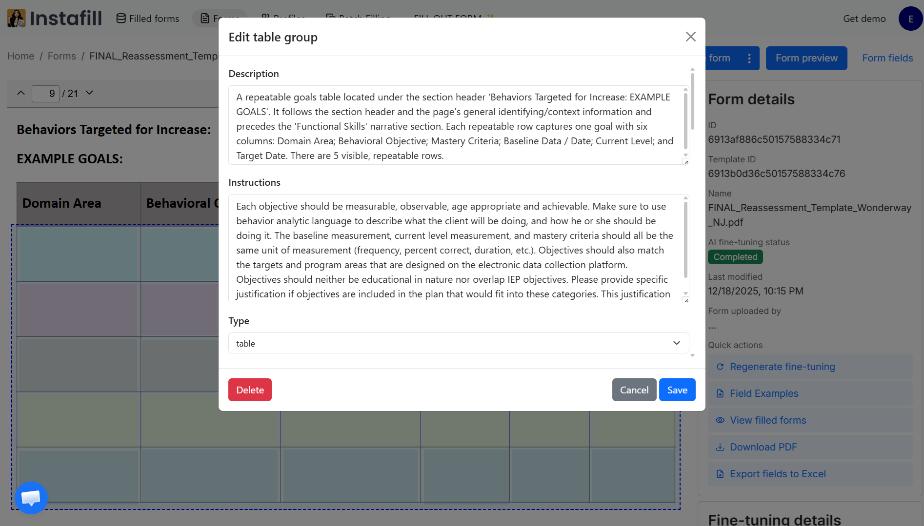 Instafill.ai Core Algorithm Update (August 2025)