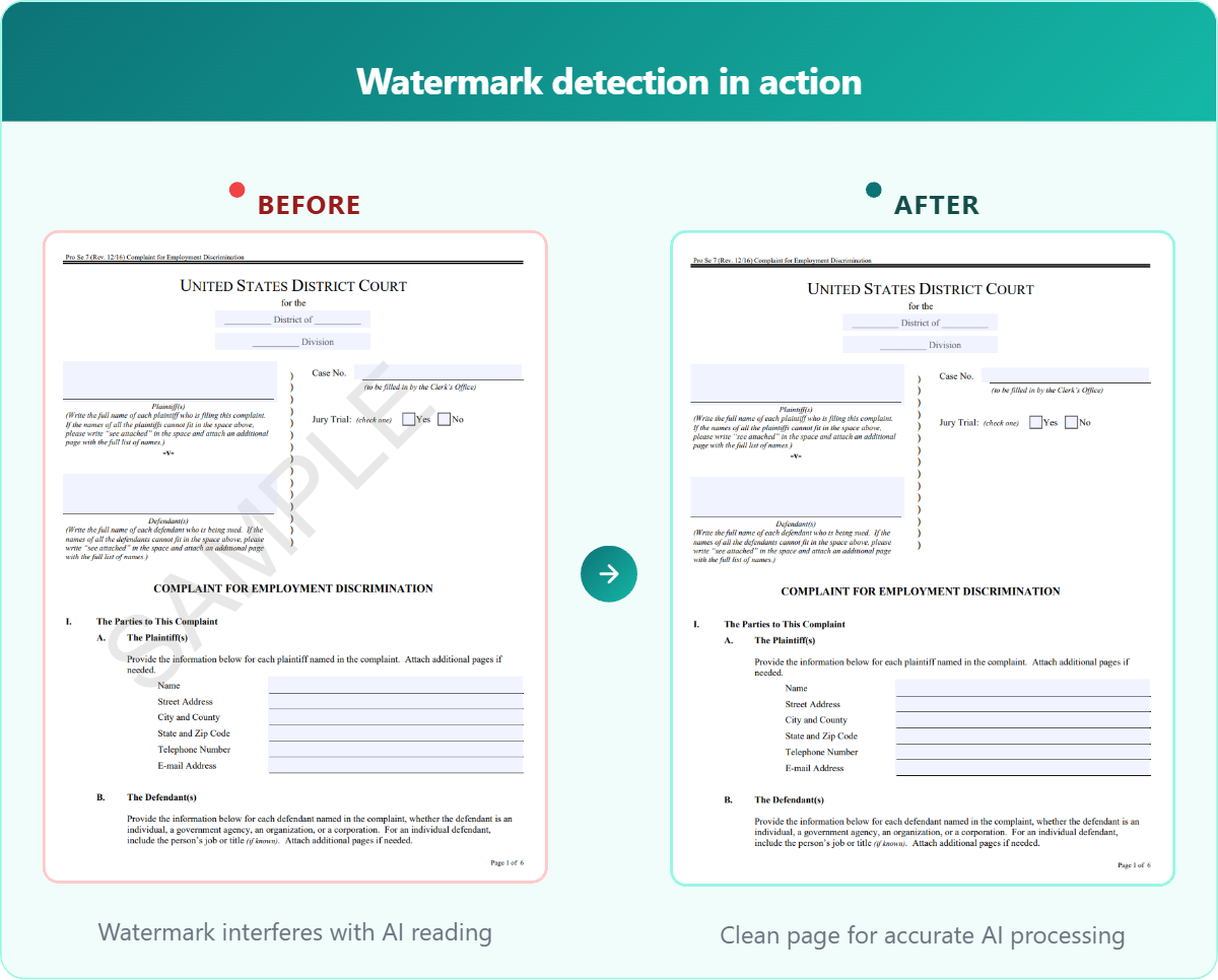 Product update: Automatic watermark detection and processing in Instafill.ai