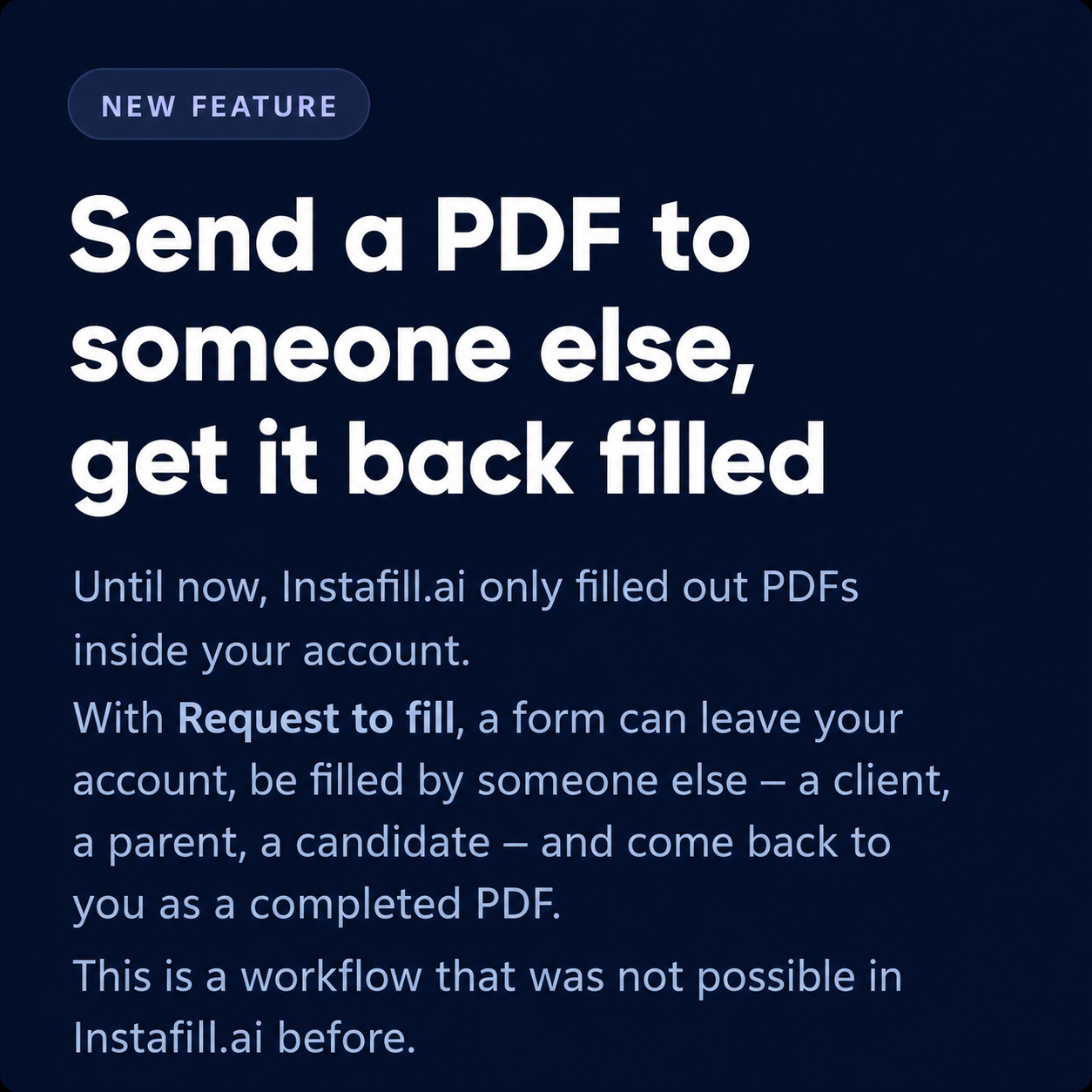 Request to fill: a new way to collaborate on your PDF documents