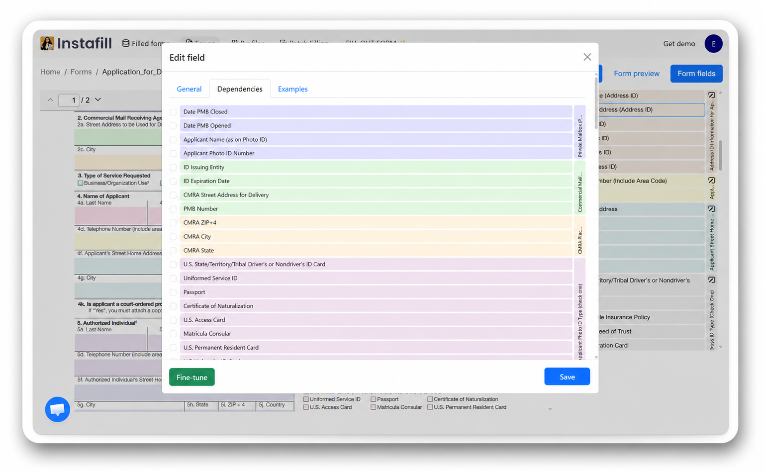 Introducing Instafill.ai’s Field editor – Power tool for advanced users