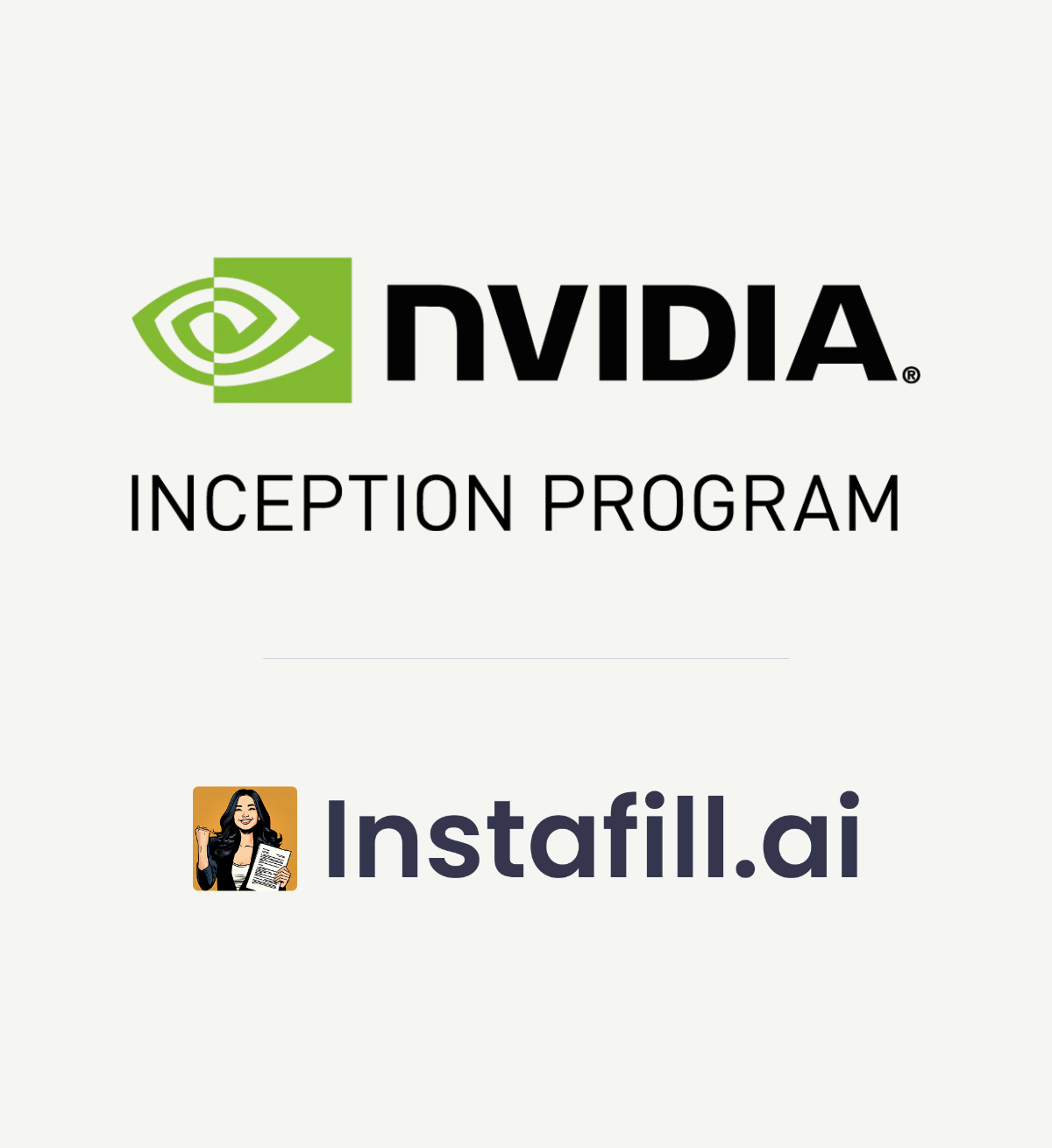 Instafill.ai joins the NVIDIA Inception Program